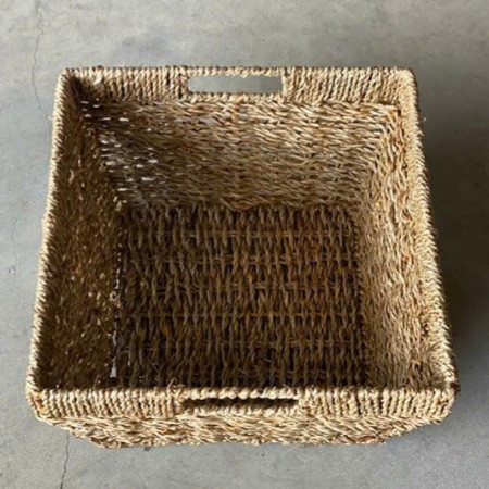 Handicraft : Giỏ Đựng Đồ Làm Từ Sợi Cói và Lục Bình